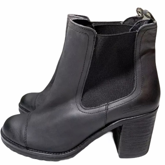 Coolway womens Leather heeled boots size 9.5(40) - Picture 3 of 8